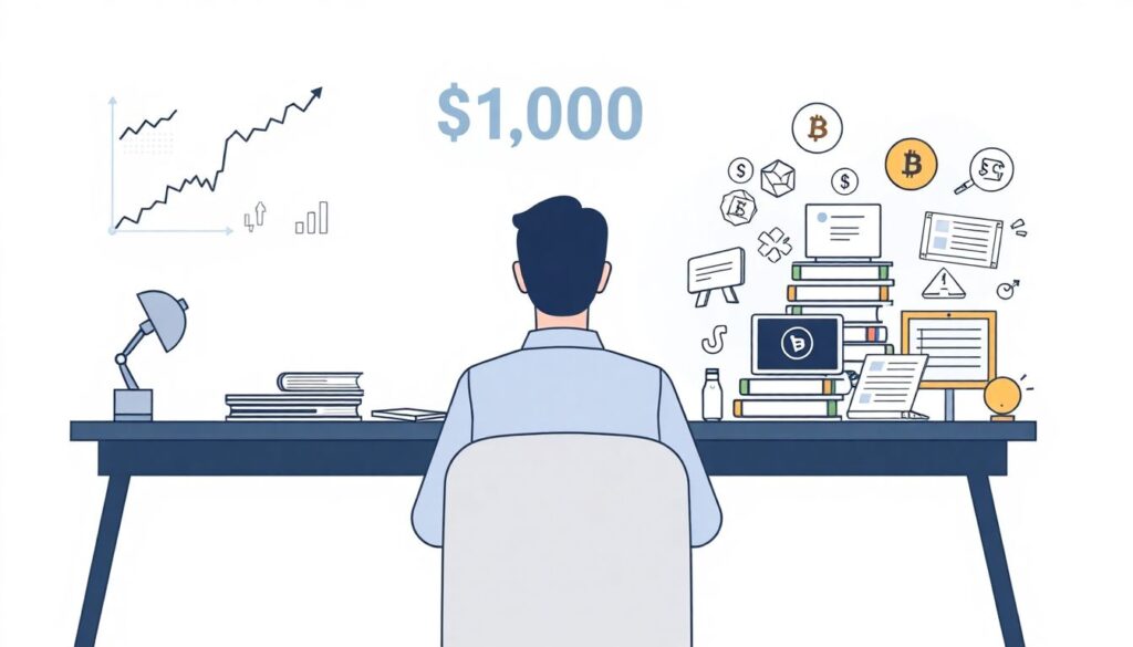 How to Start Investing with $1000 or Less - иллюстрация