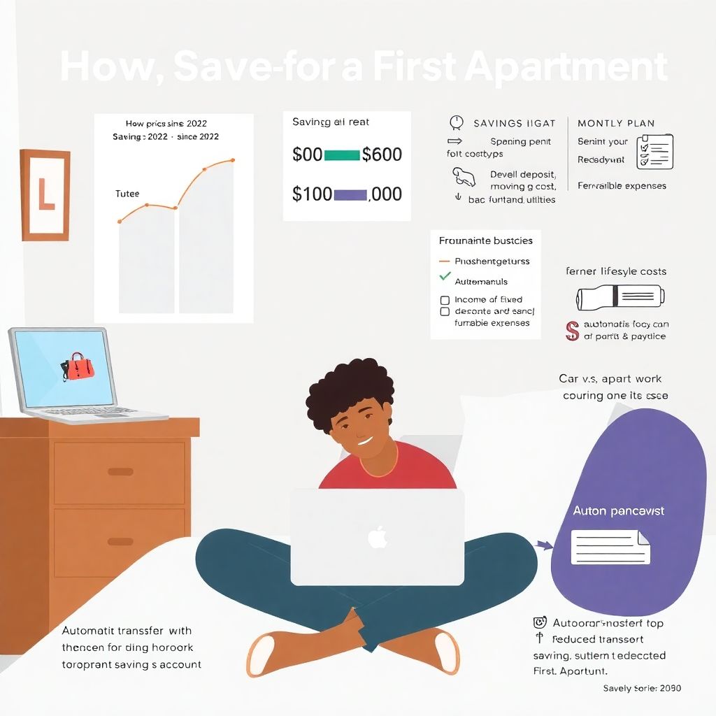 Smart strategies to save for your first apartment and reach your goal faster
