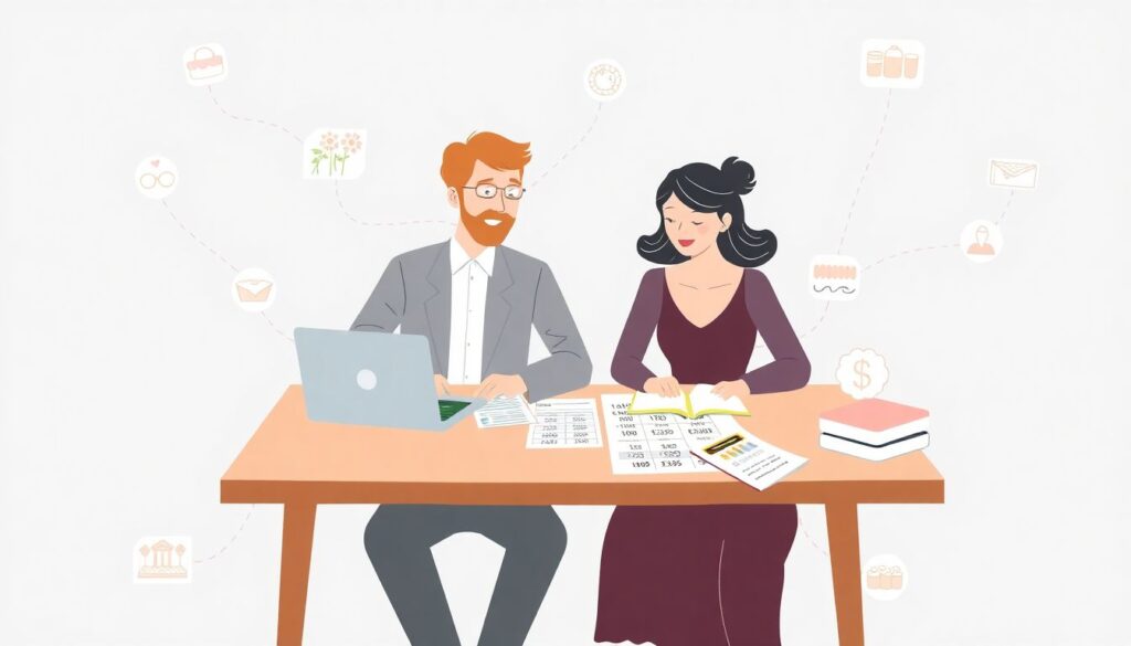 How to Plan a Financially Responsible Wedding - иллюстрация