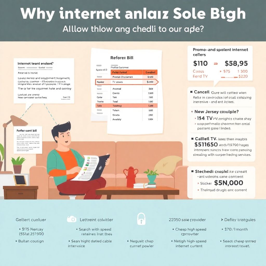 Smart techniques for reducing internet and cable bills and saving money