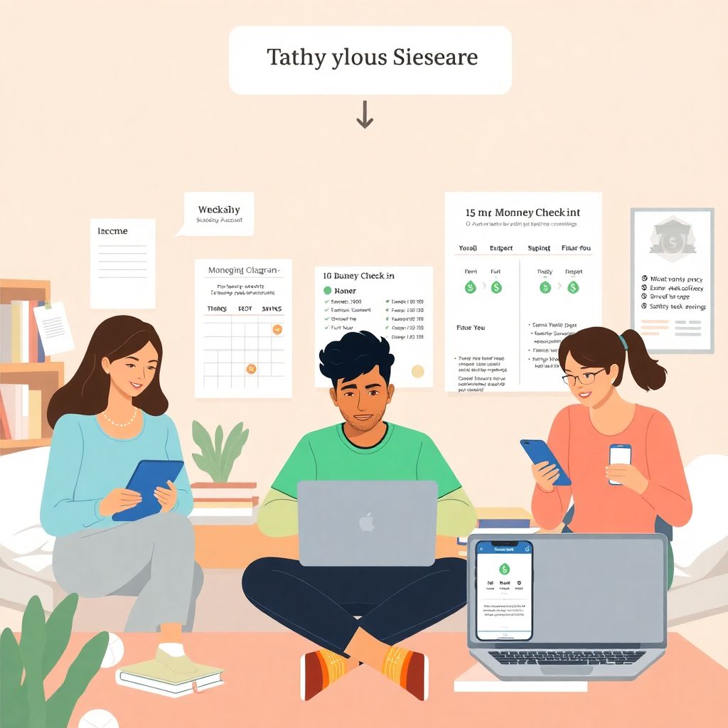 How to build a personal finance routine for busy students and actually keep it