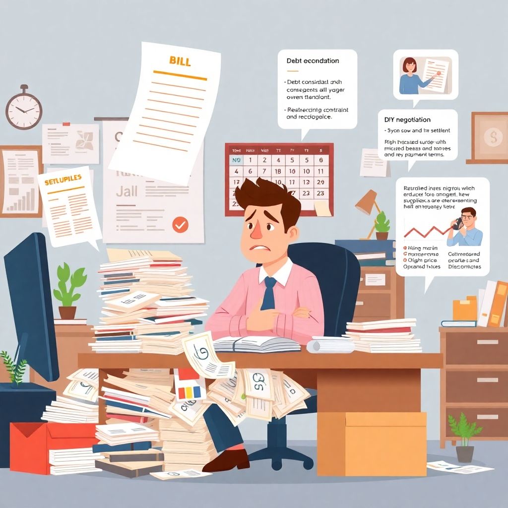 Debt reduction tactics for small business owners to regain financial control