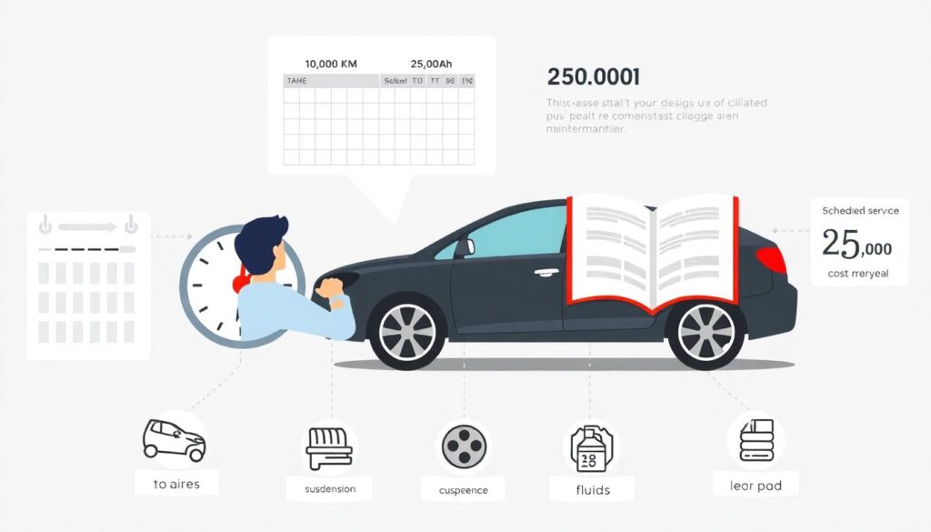 How to Create an Auto Budget for Car Maintenance - иллюстрация