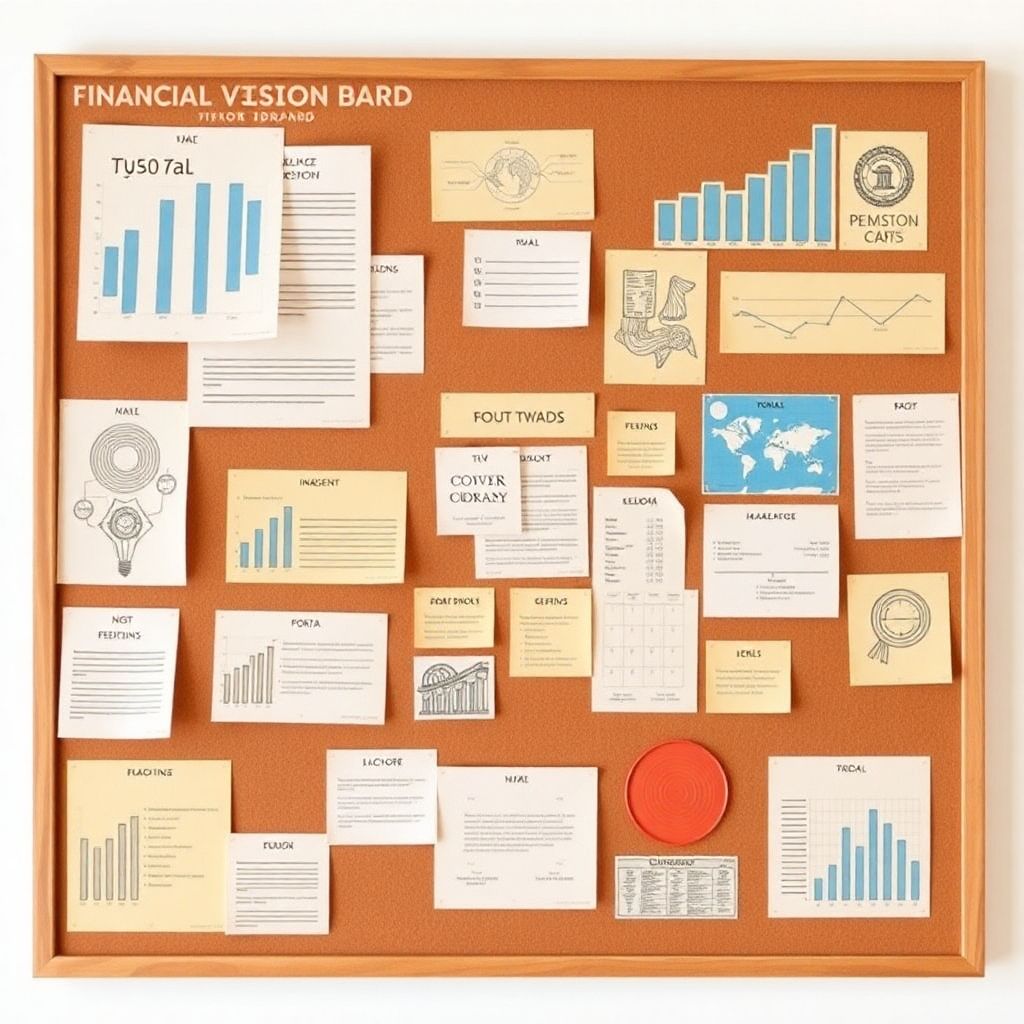 How to create a financial vision board that truly works for your money goals