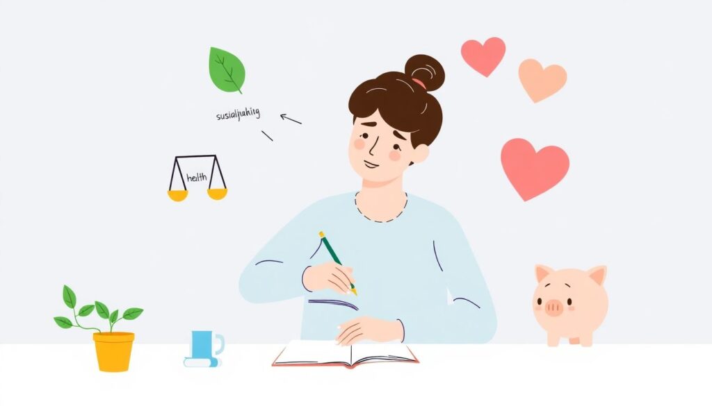 Mindful Spending: Aligning Purchases with Your Values - иллюстрация