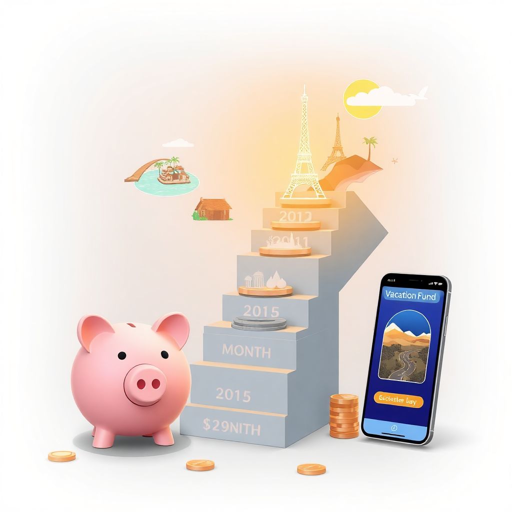 Saving for a dream vacation without giving up your lifestyle or daily happiness