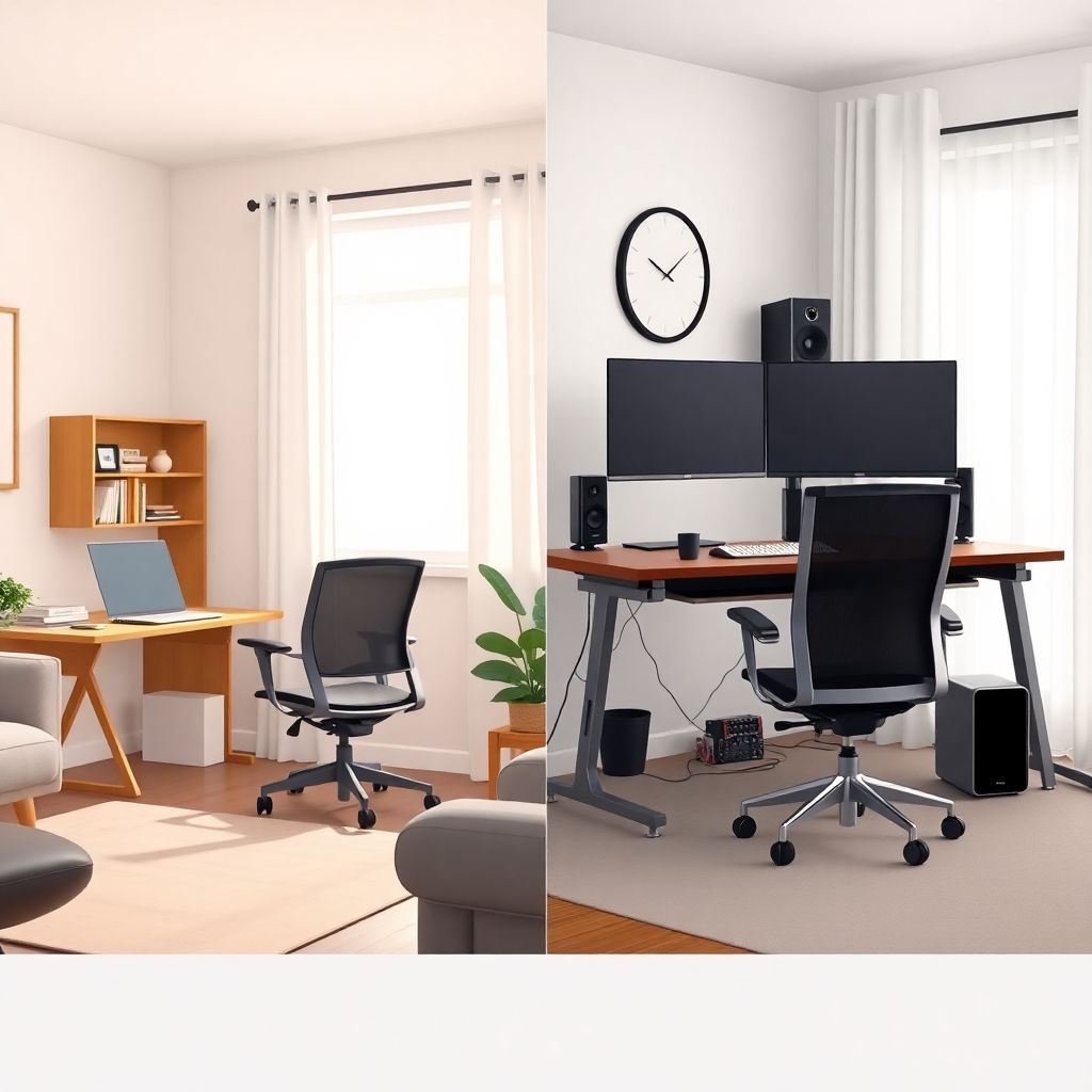 How to budget for a home office setup and save money on essential equipment