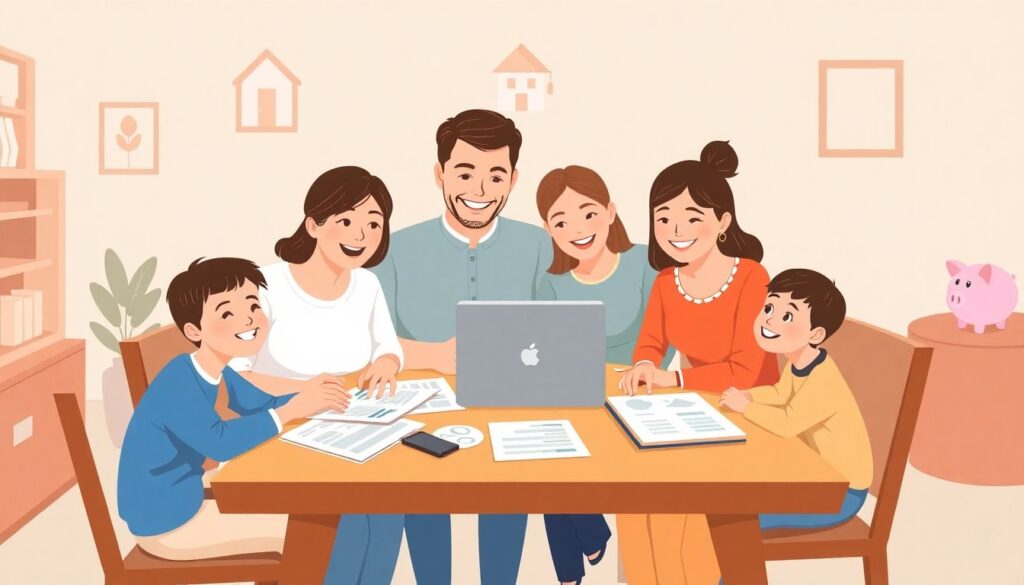 A Beginner's Guide to Financial Planning for Families - иллюстрация