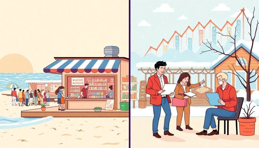 Smart Budgeting for Seasonal Small Businesses - иллюстрация