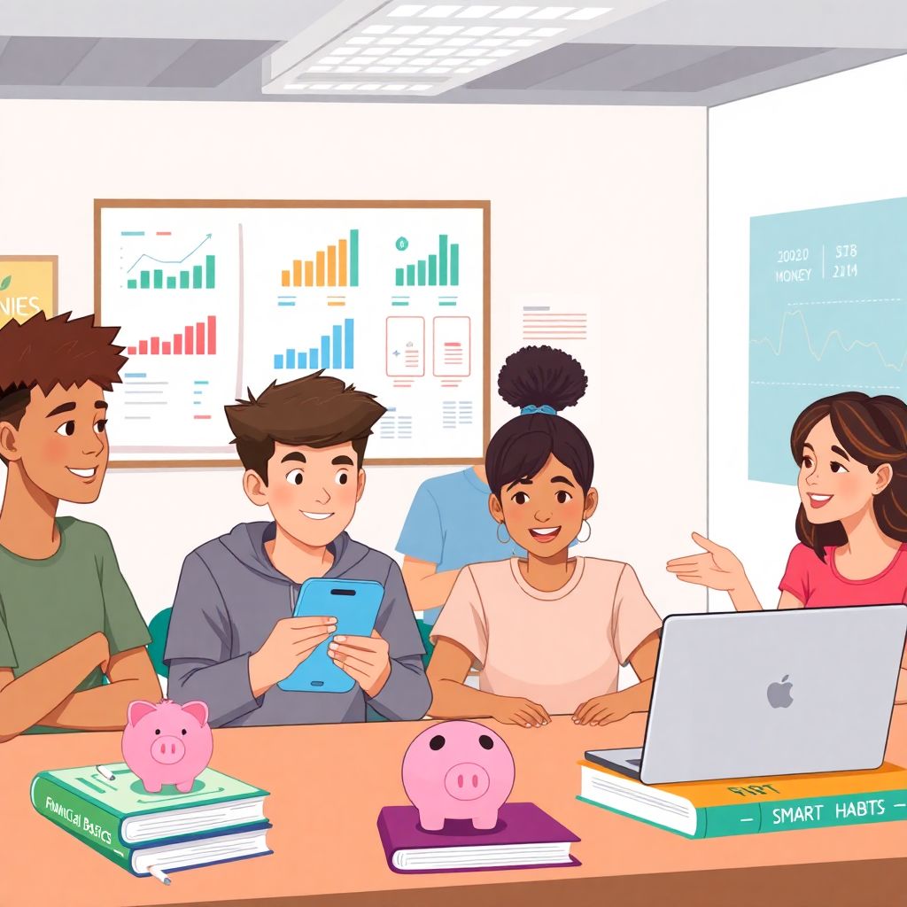 Financial literacy guide for teens to build smart money habits and secure their future