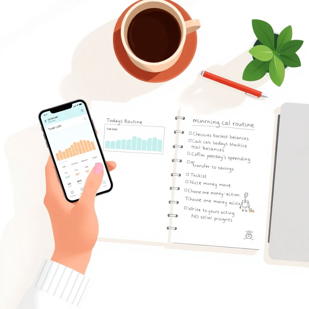 How to create a financial morning routine that sticks and boosts your money habits