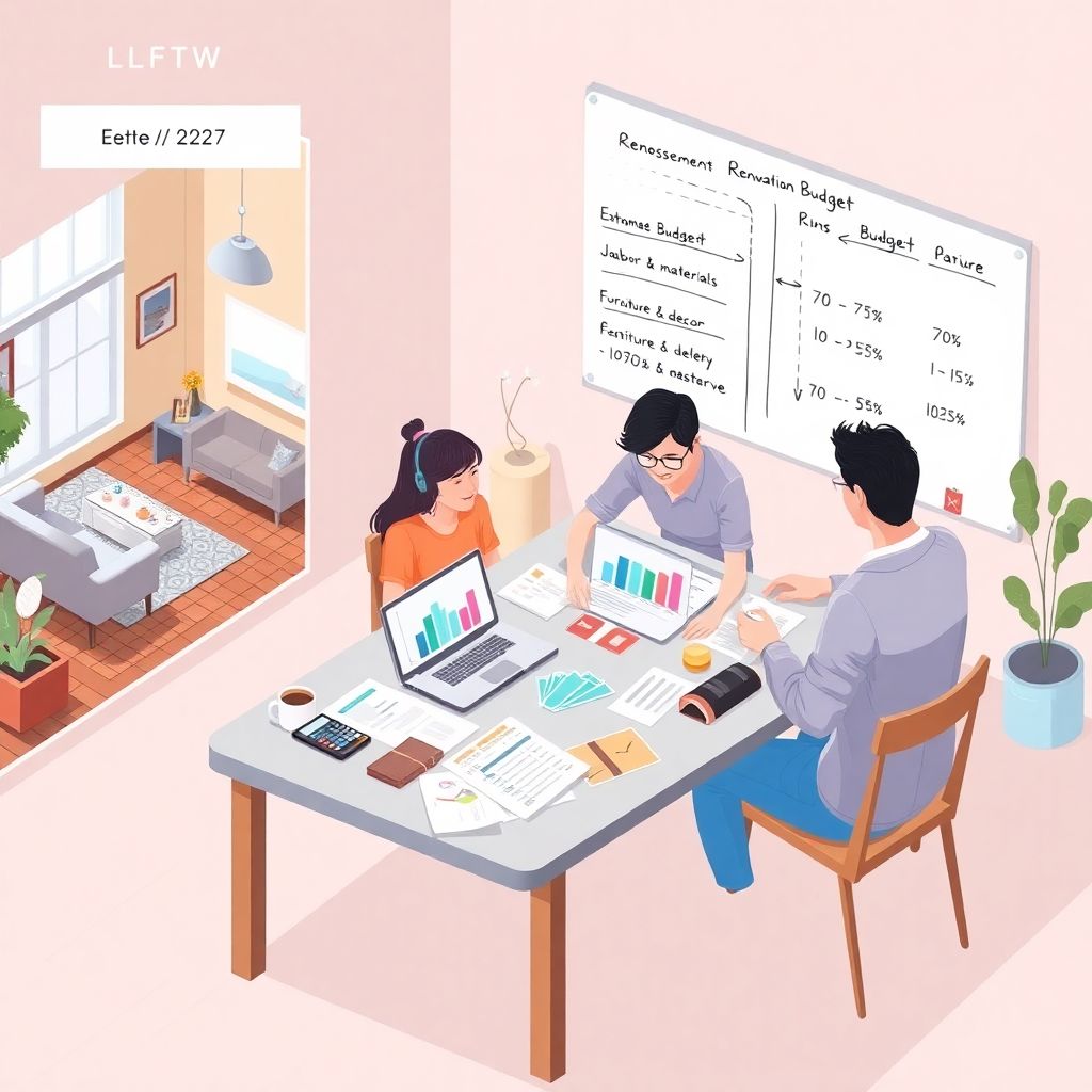 Budgeting for a home renovation project on a budget: practical cost-saving tips