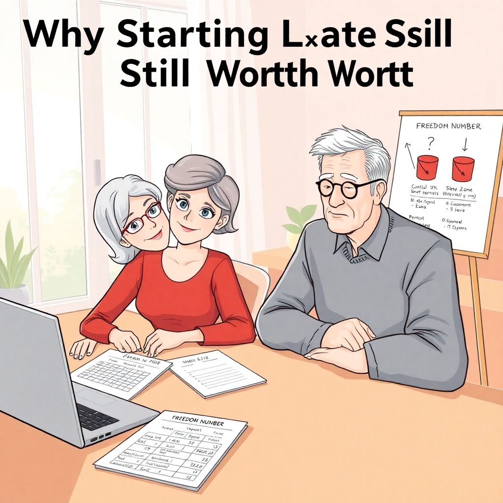 Starting to invest later in life: a realistic plan for building wealth