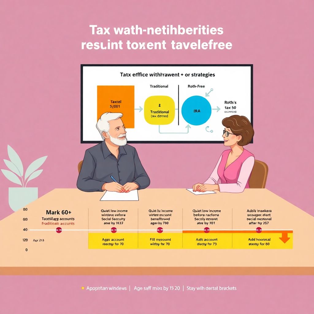 Tax-efficient retirement withdrawals: practical guide for smarter income
