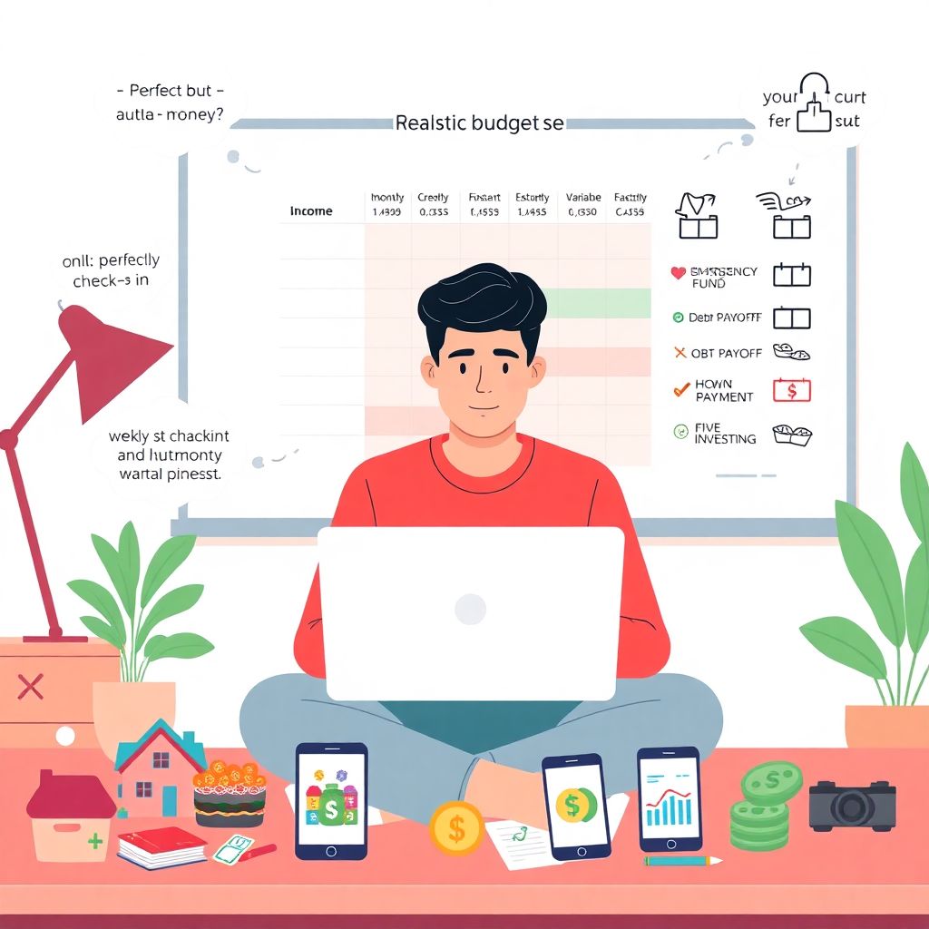 Budgeting for a realistic money mindset: how to manage money without stress