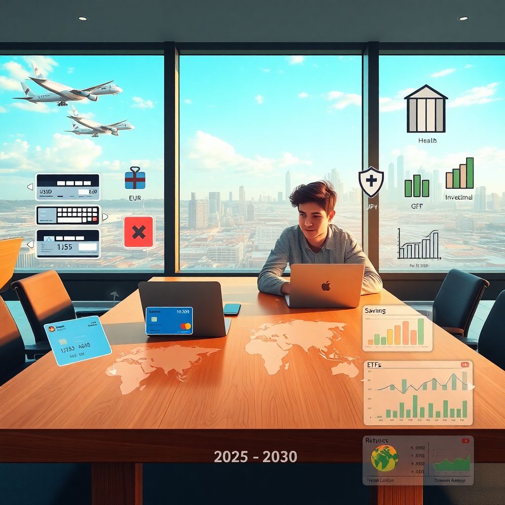 How to create a financial plan for a global traveler and manage money abroad