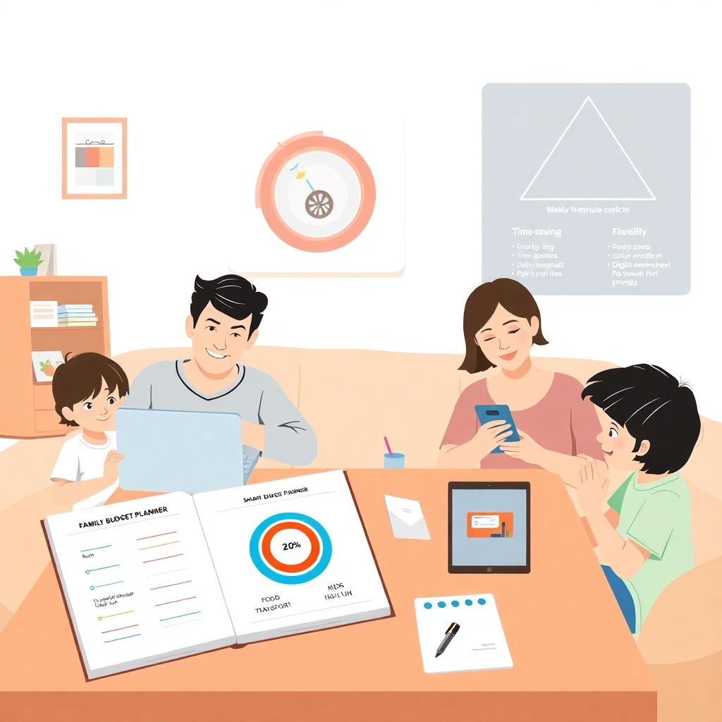 Smart budgeting for busy parents: simple strategies to save time and money