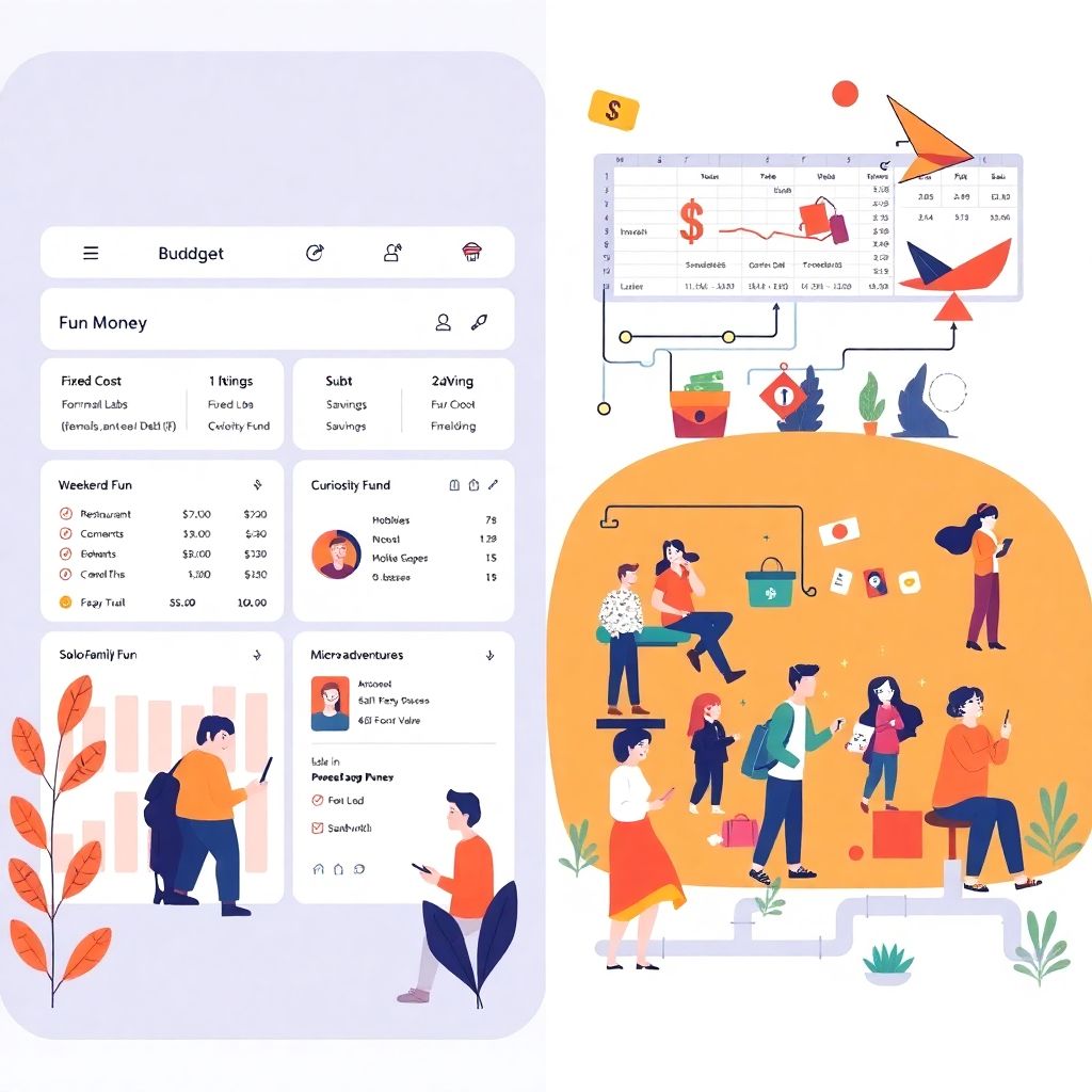 How to create a personal budget that allows for fun and smart money management