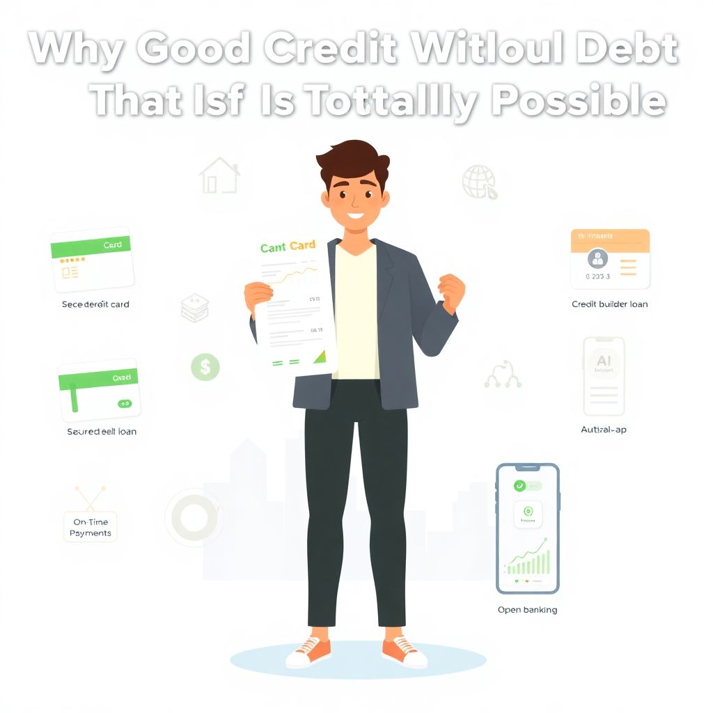 How to build a good credit history while avoiding debt and protecting your finances