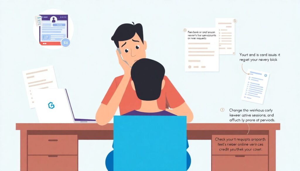 How to Protect Your Financial Identity Online - иллюстрация