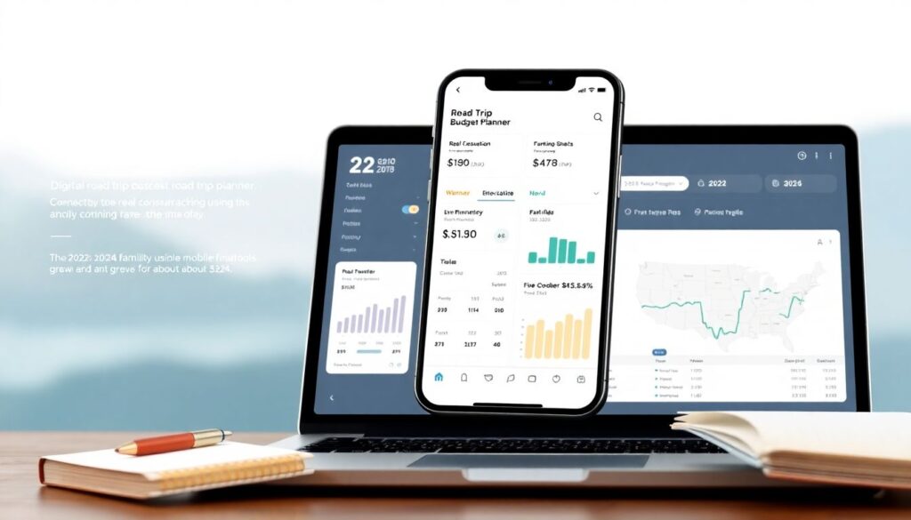 Smart Budgeting for a Family Road Trip - иллюстрация