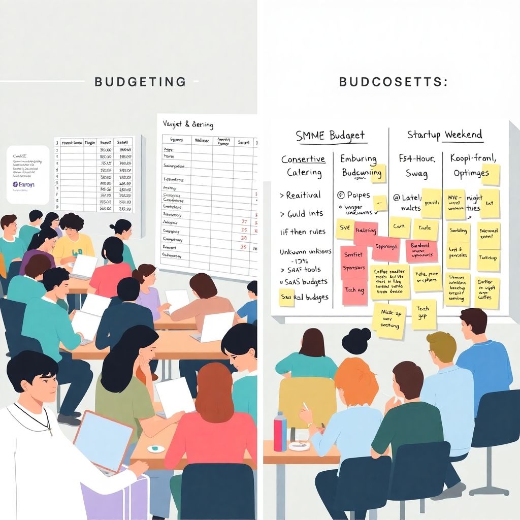 How to prepare a budget for a startup weekend and avoid common money mistakes