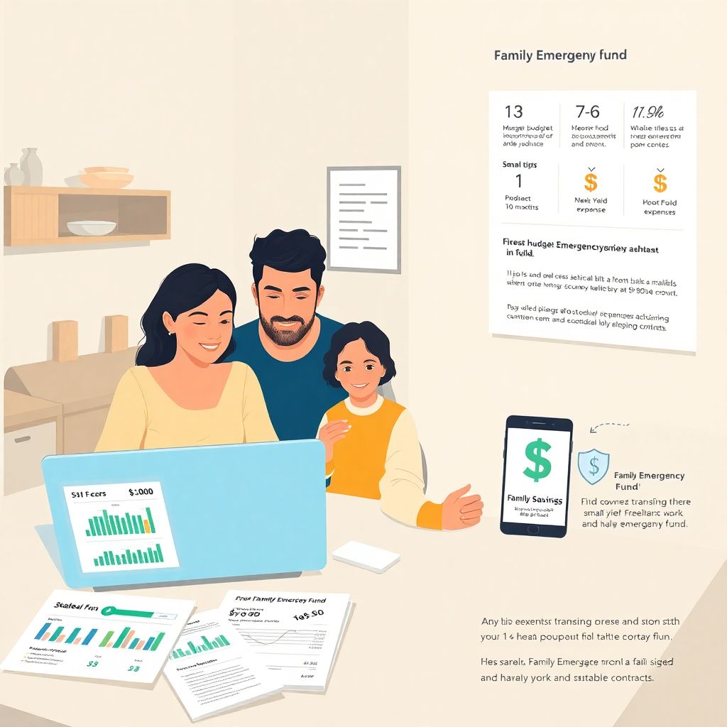 How to build a family emergency fund on a tight budget and start saving