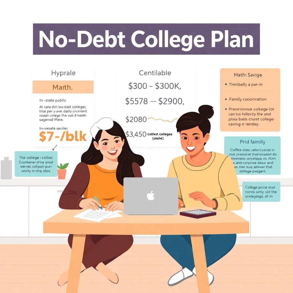 Saving for college without debt: a practical family plan for education