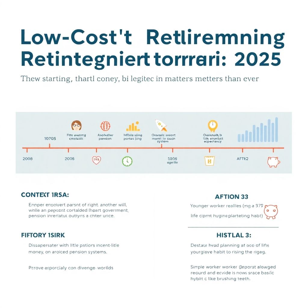 Low-cost retirement planning for beginners: simple steps to start today