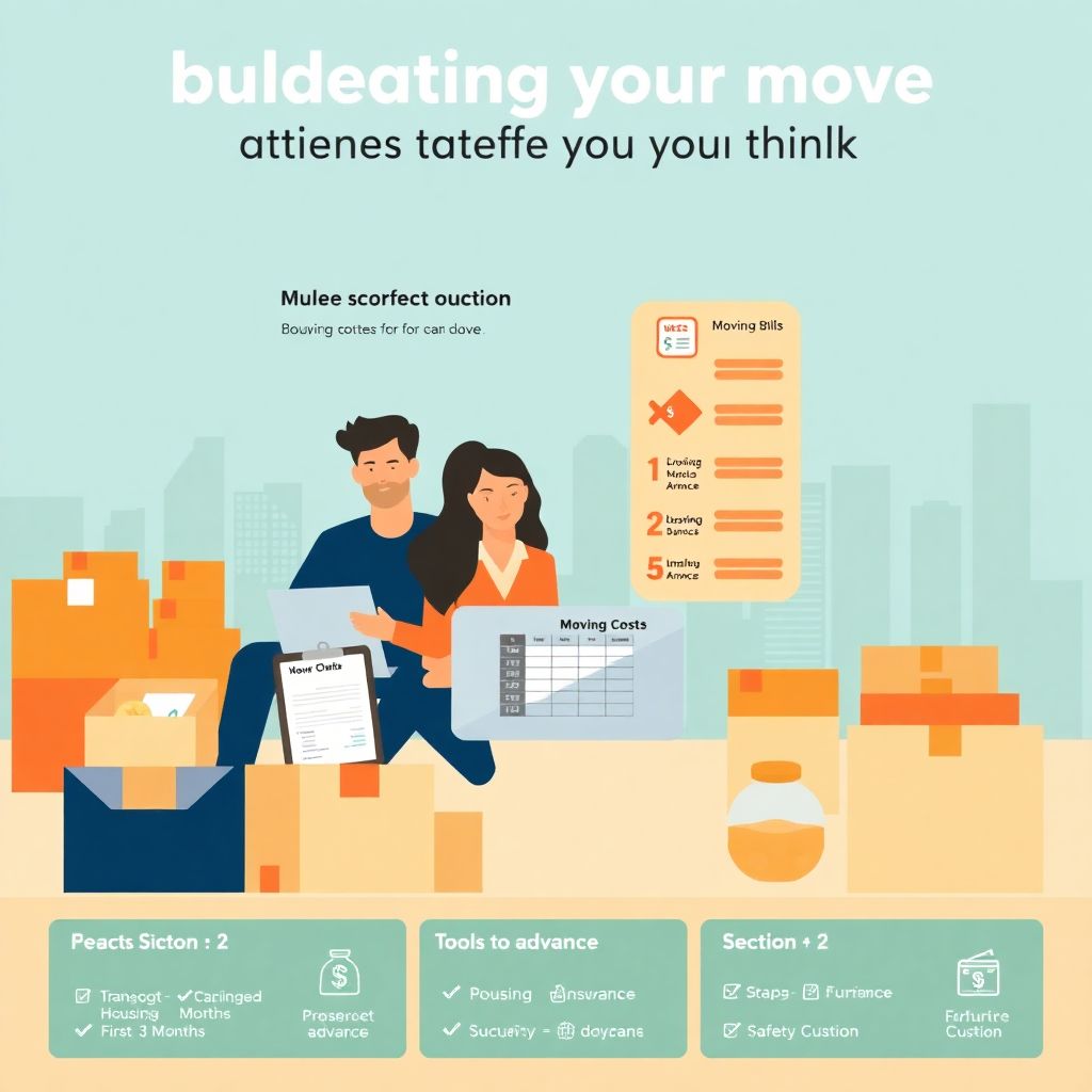 Budgeting for a move to a new city: how to plan costs and save money