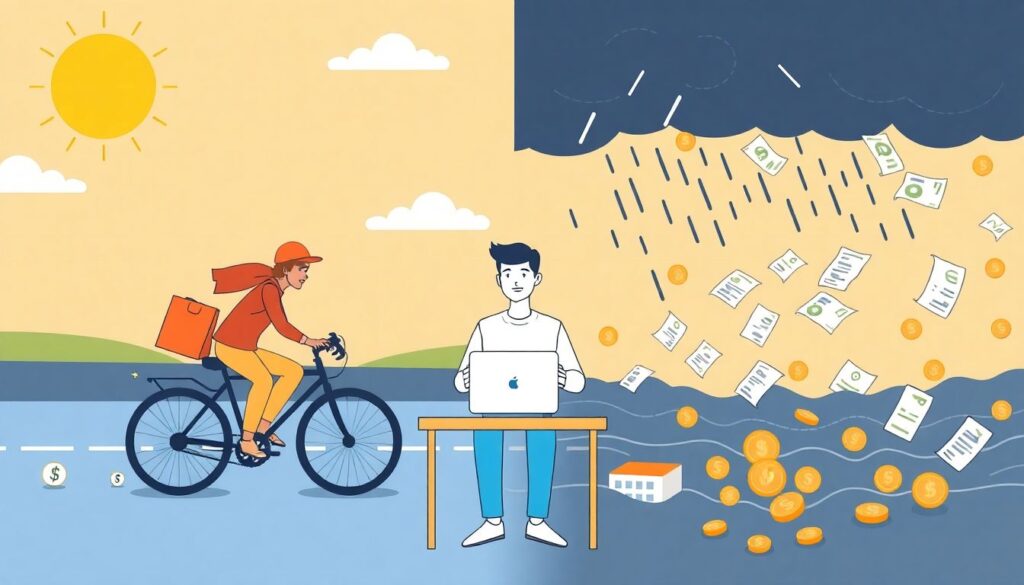 Practical Guide to Financial Planning for Gig Workers - иллюстрация