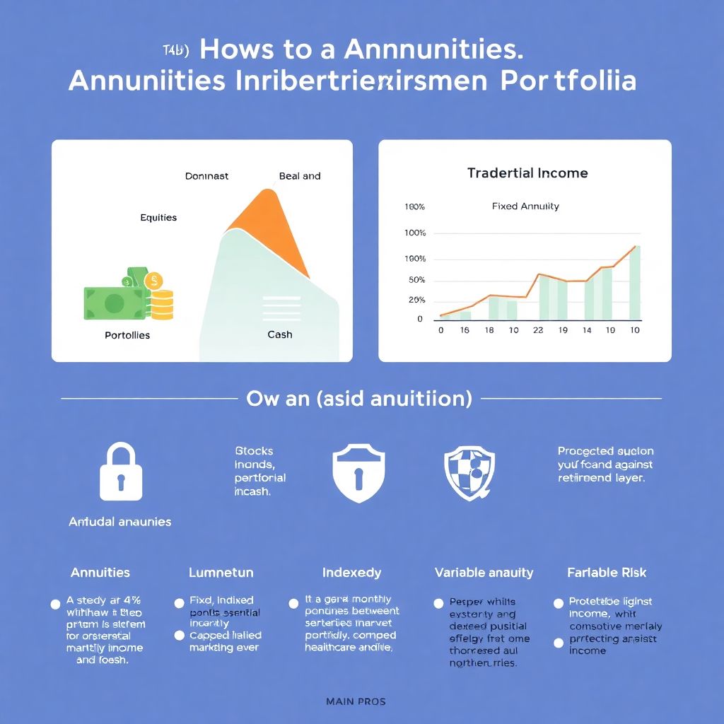 How to use annuities in a diversified portfolio to balance income and risk