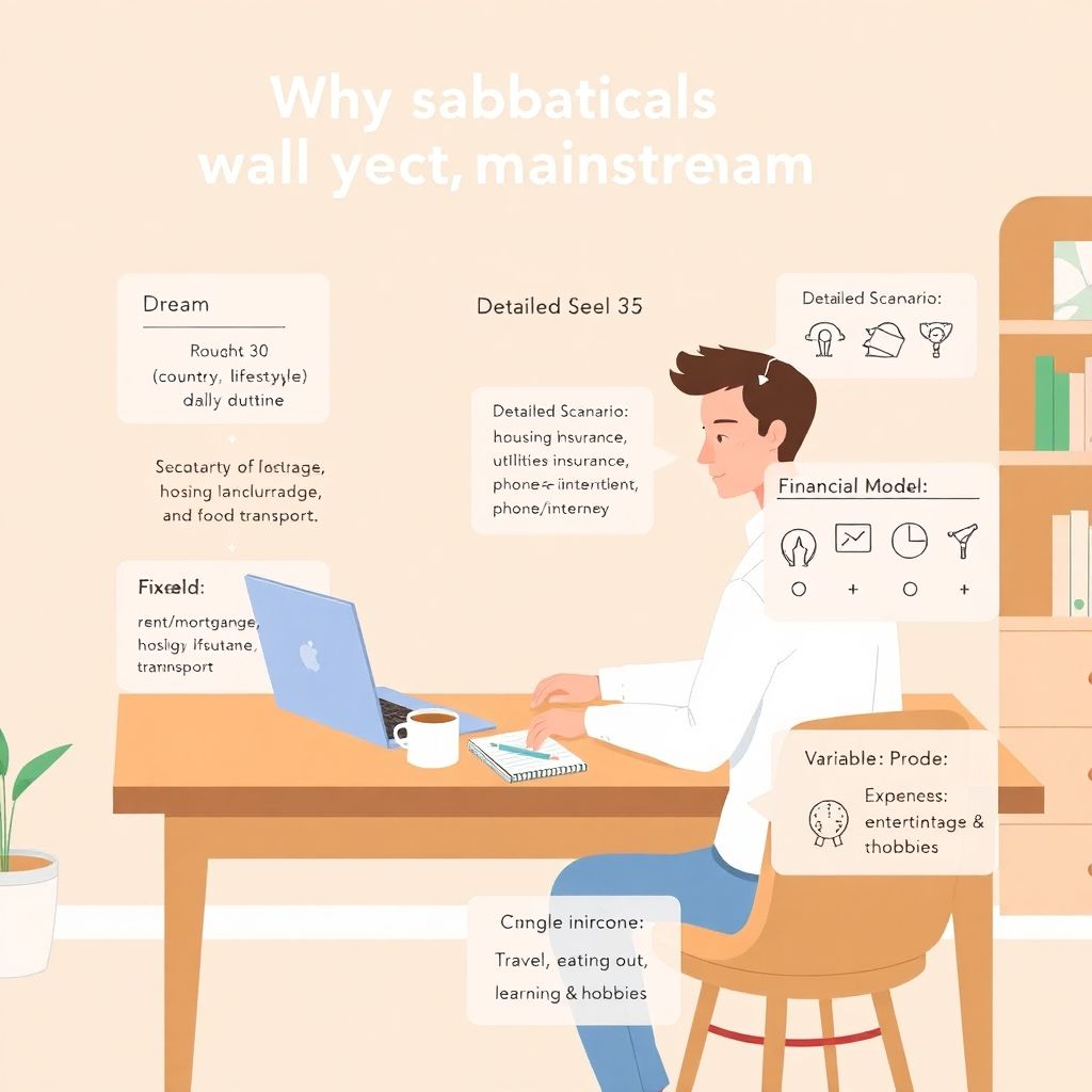 Practical guide to budgeting for a sabbatical and funding your extended time off