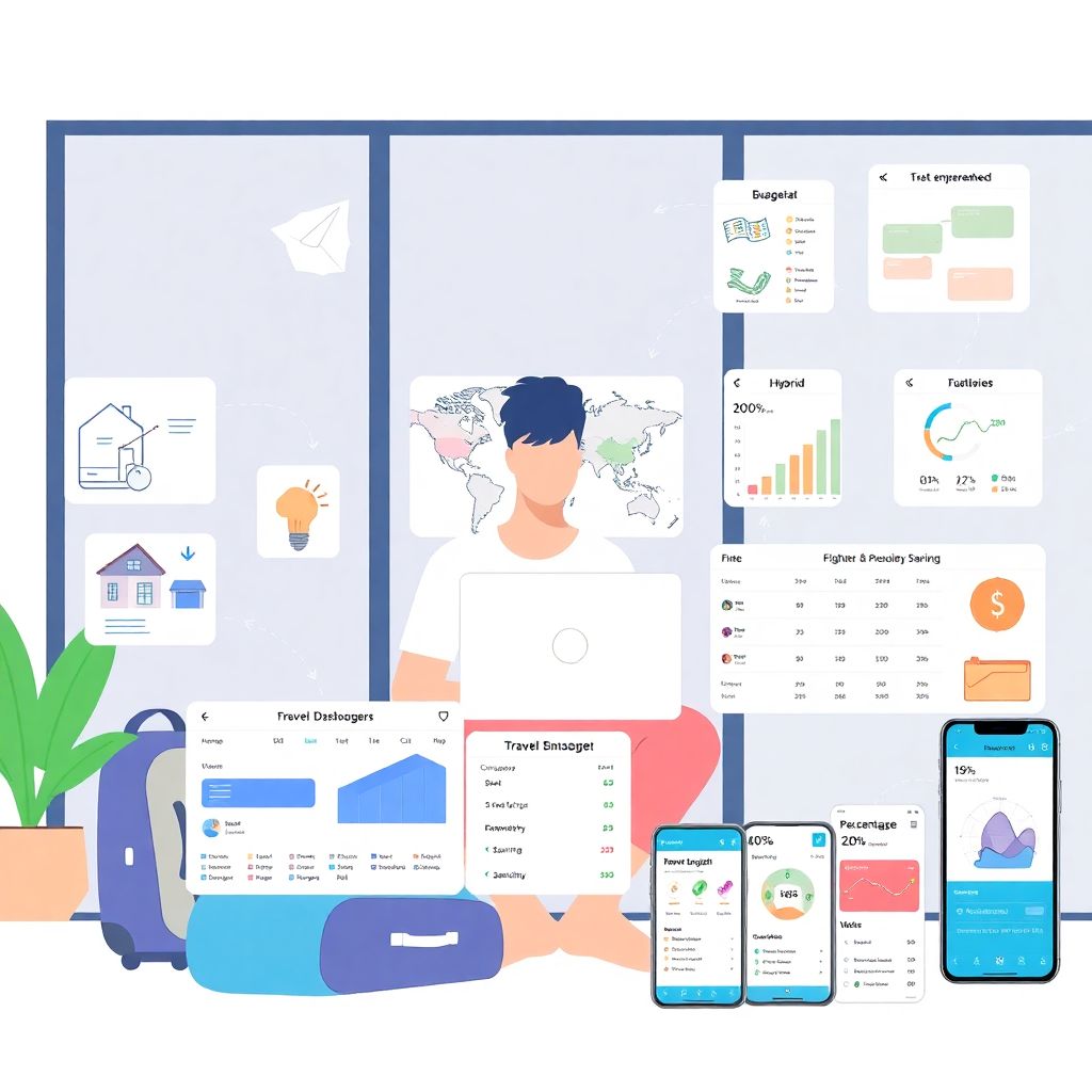 How to build a personal budget for a global traveler and manage money abroad