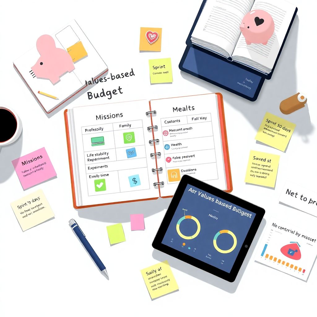 How to create a personal budget that fits your values and supports your life goals