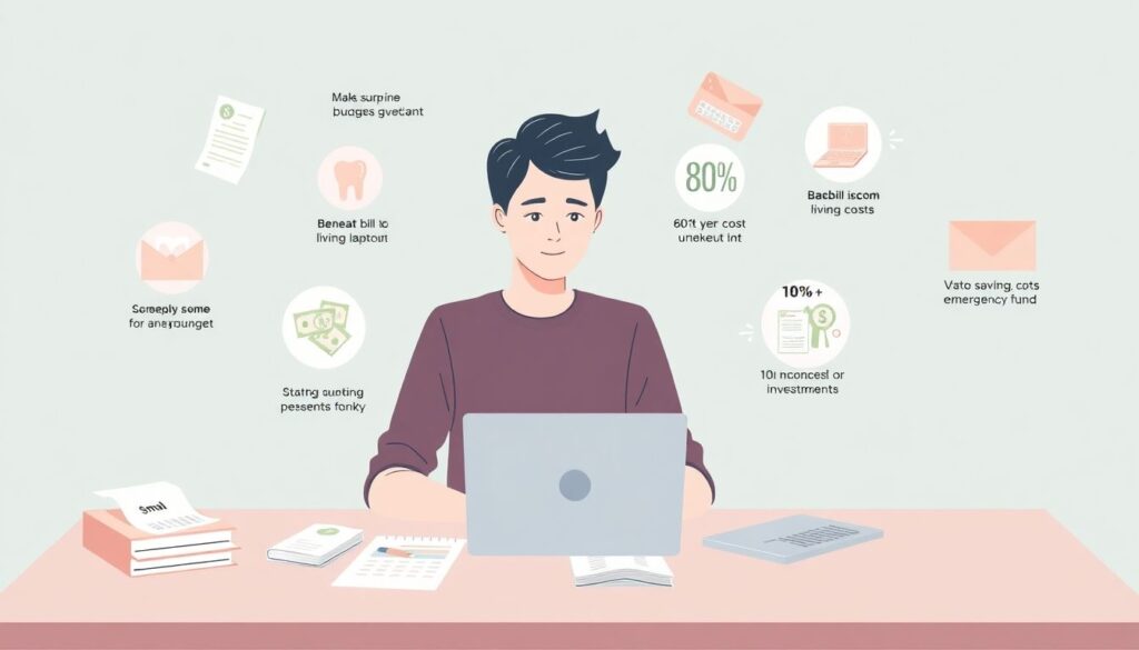 Managing Finances During a Career Plateau - иллюстрация