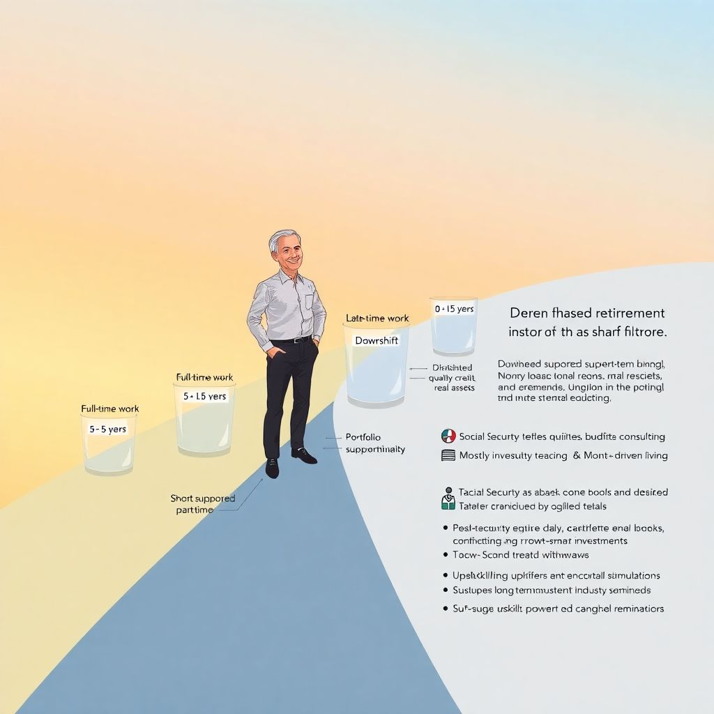 How to build an investment plan for a successful phased retirement