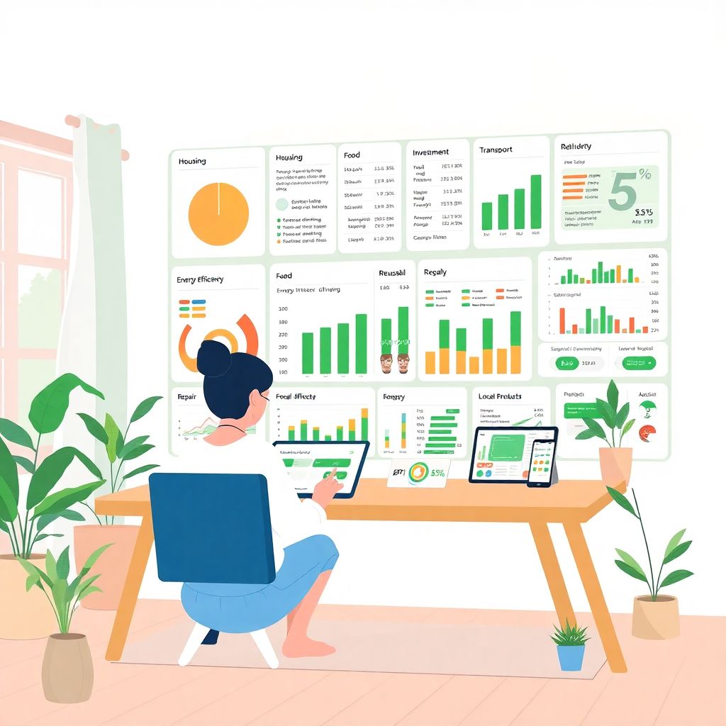 Smart budgeting for a sustainable lifestyle: practical tips for everyday living