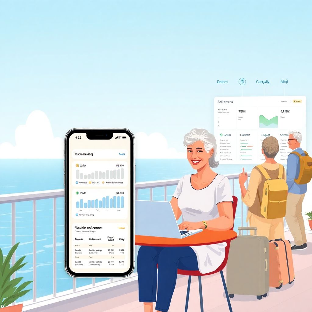 Saving for a dream retirement on a realistic schedule without sacrificing today