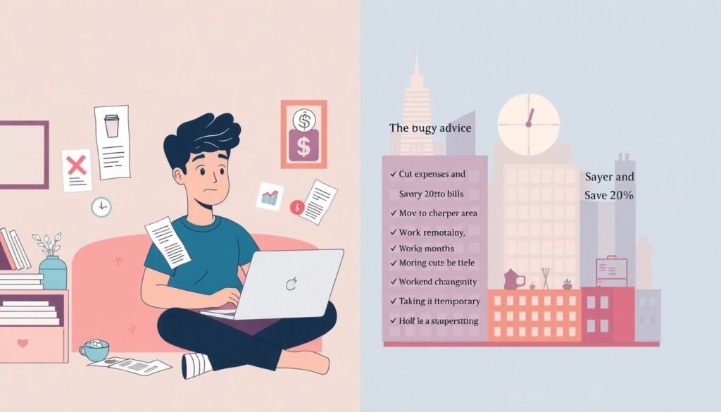 How to Build a Financial Buffer for Career Transitions - иллюстрация