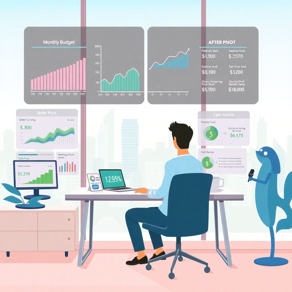 How to build a financial plan for a career pivot and secure your next move