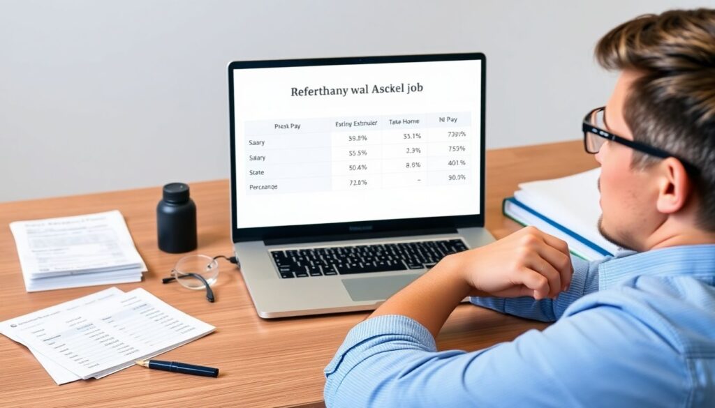 Understanding Your Paycheck: Net Pay and Benefits - иллюстрация