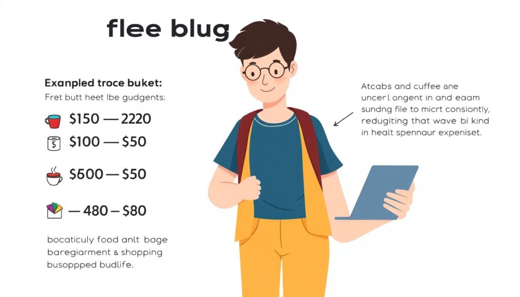 How to Build a Sustainable Budget for College Town Living - иллюстрация