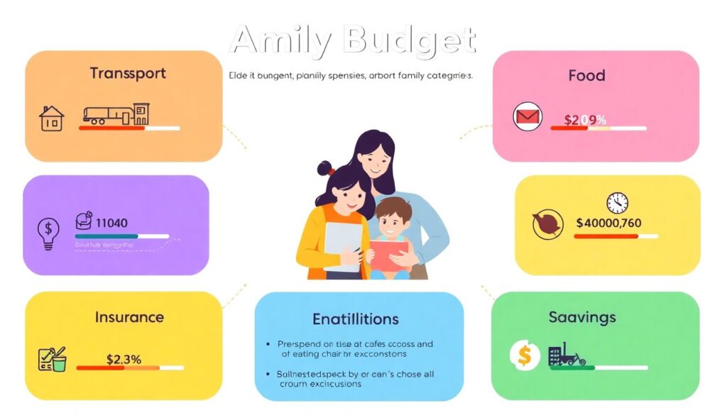 How to Prepare a Budget for a Family Vacation On a Budget - иллюстрация