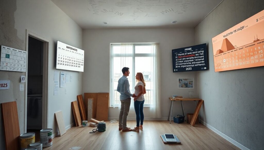 Budgeting for a Home Renovation on a Realistic Timeline - иллюстрация