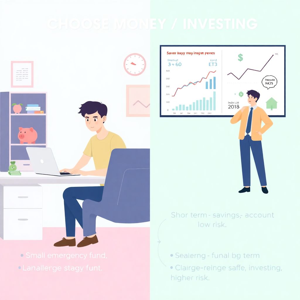 Saving vs.. Investing: what to focus on first and why it matters