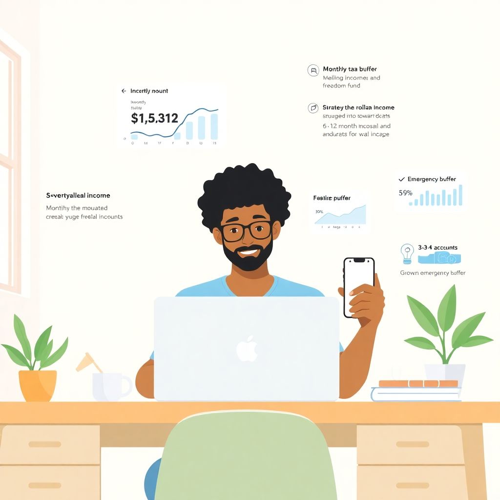 How to turn irregular income into a stable budget for freelancers and gig workers