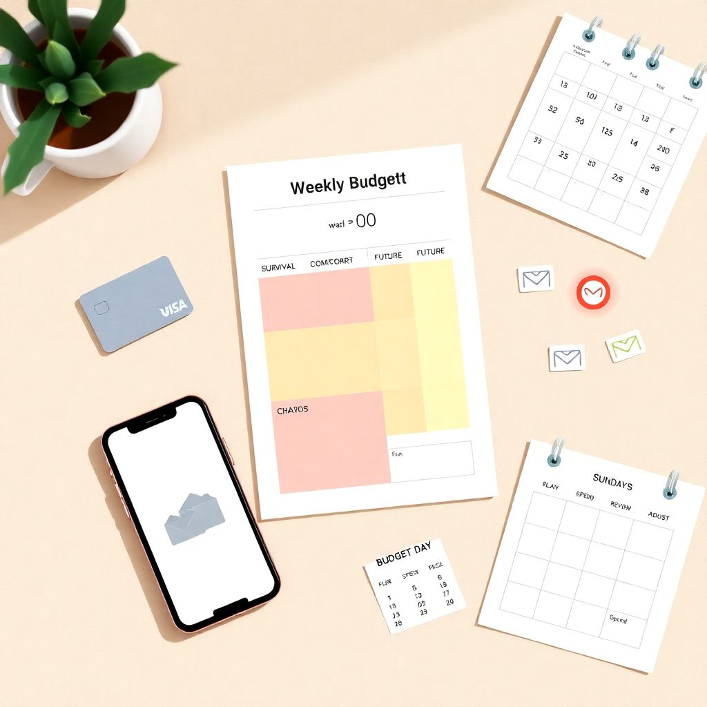 How to create a weekly budget that actually sticks and improves your savings