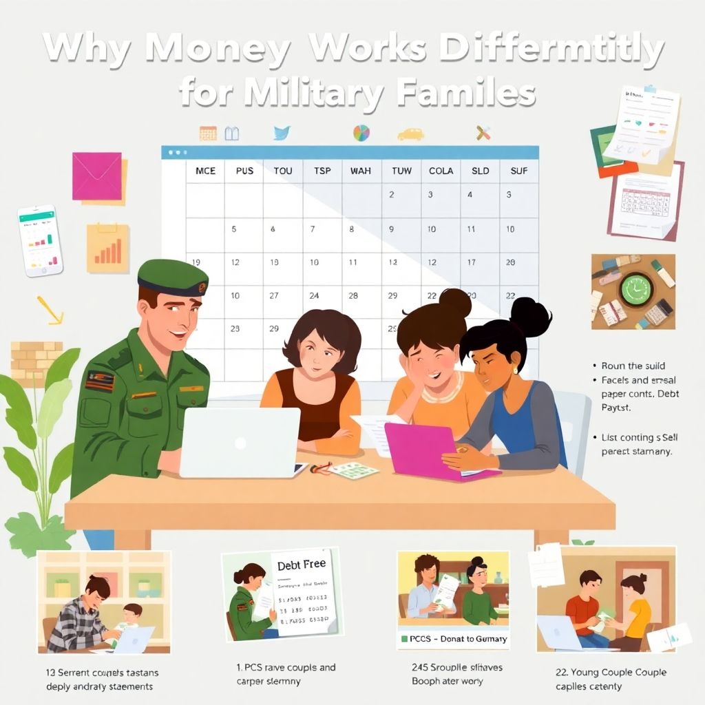 Personal finance essentials for military families to build stability and security