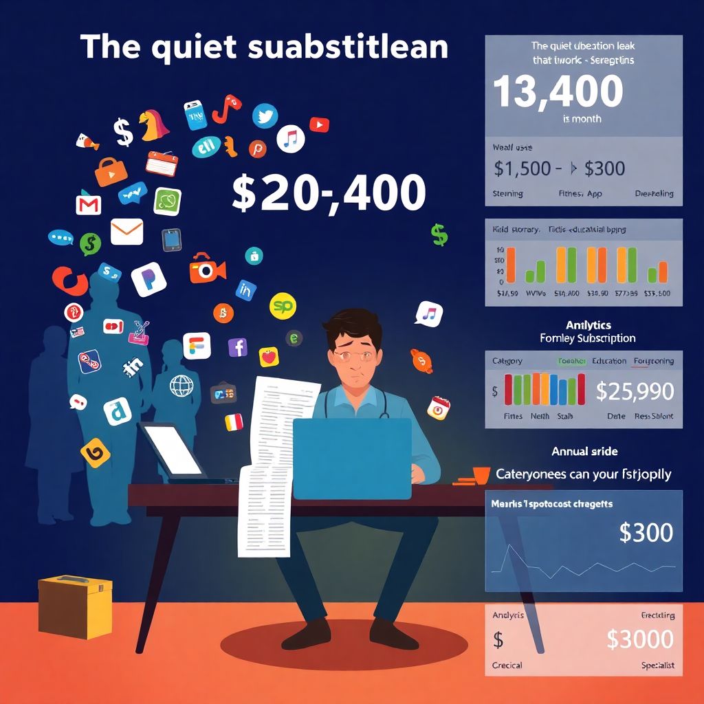 The true cost of subscriptions: audit recurring payments and save hundreds